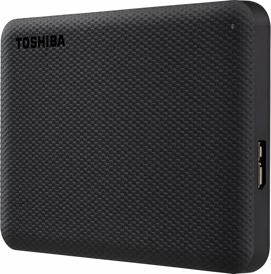 Hard disk i jashtëm Toshiba Canvio Advance 4TB 2.5" USB 3.2 Gen 1, i zi
