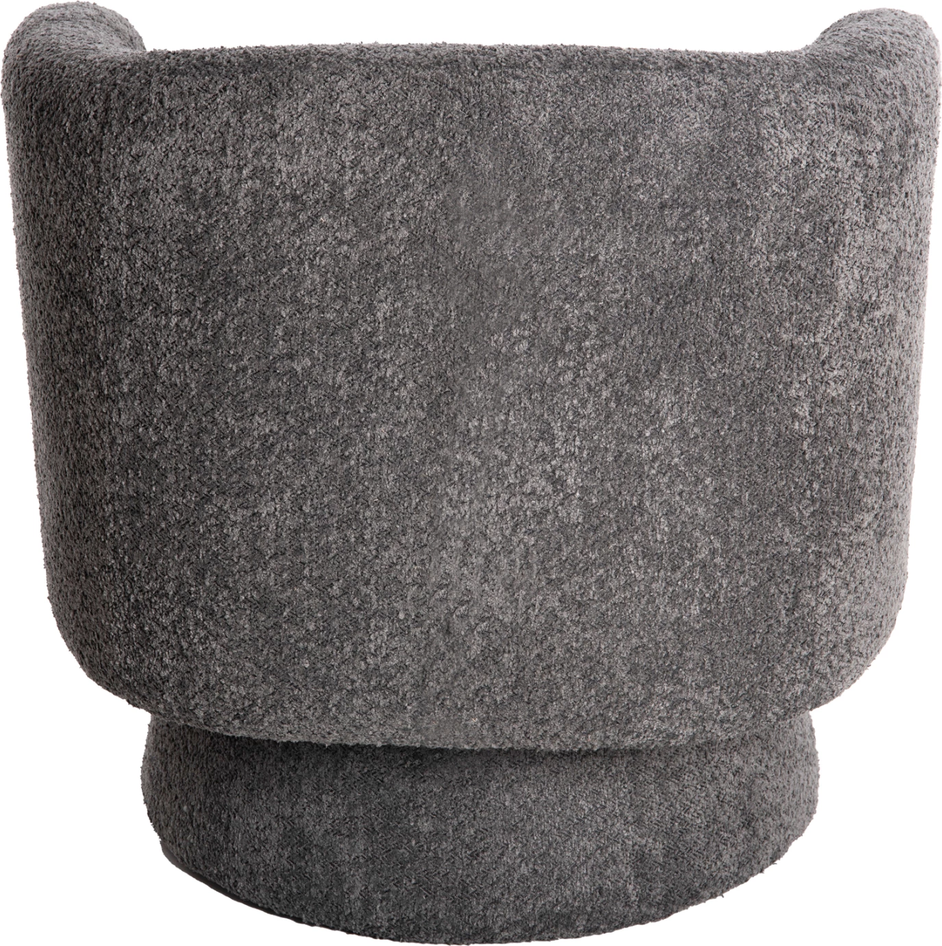 Karrige rrotulluese KARLEN FH9592.01, pëlhurë boucle gri, 78x81x77H cm