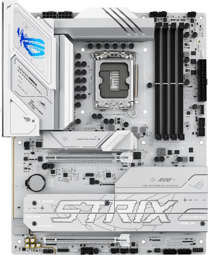 Pllakë amë ASUS ROG STRIX B860-A Gaming WiFi, ATX, LGA1851, DDR5, e bardhë