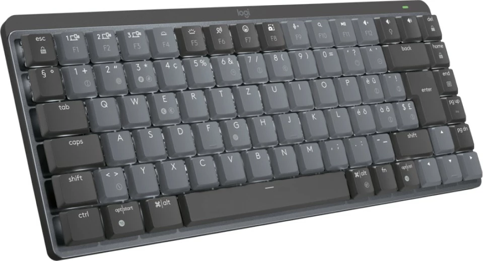 Tastierë mekanike wireless Logitech MX Mechanical Mini, ndriçim, e zezë