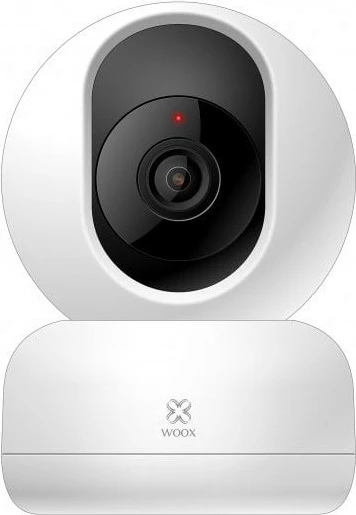 Kamerë sigurie Woox R4040, IP, e brendshme, tavolinë, e zezë, e bardhë, sferike, 360°