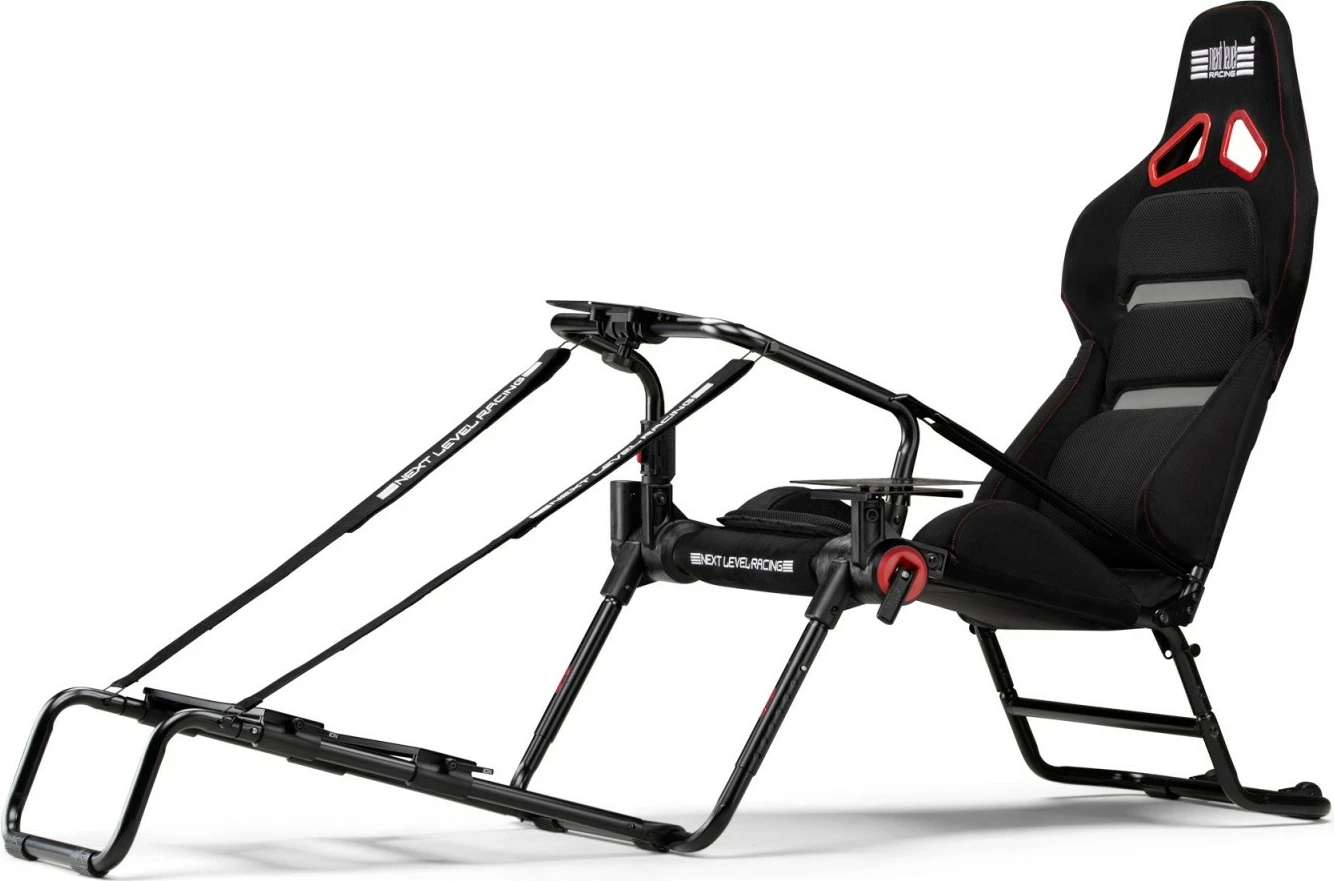 Kokpit simulimi Next Level Racing GTLite Pro Portable, me qëndrim monitori, i zi, set