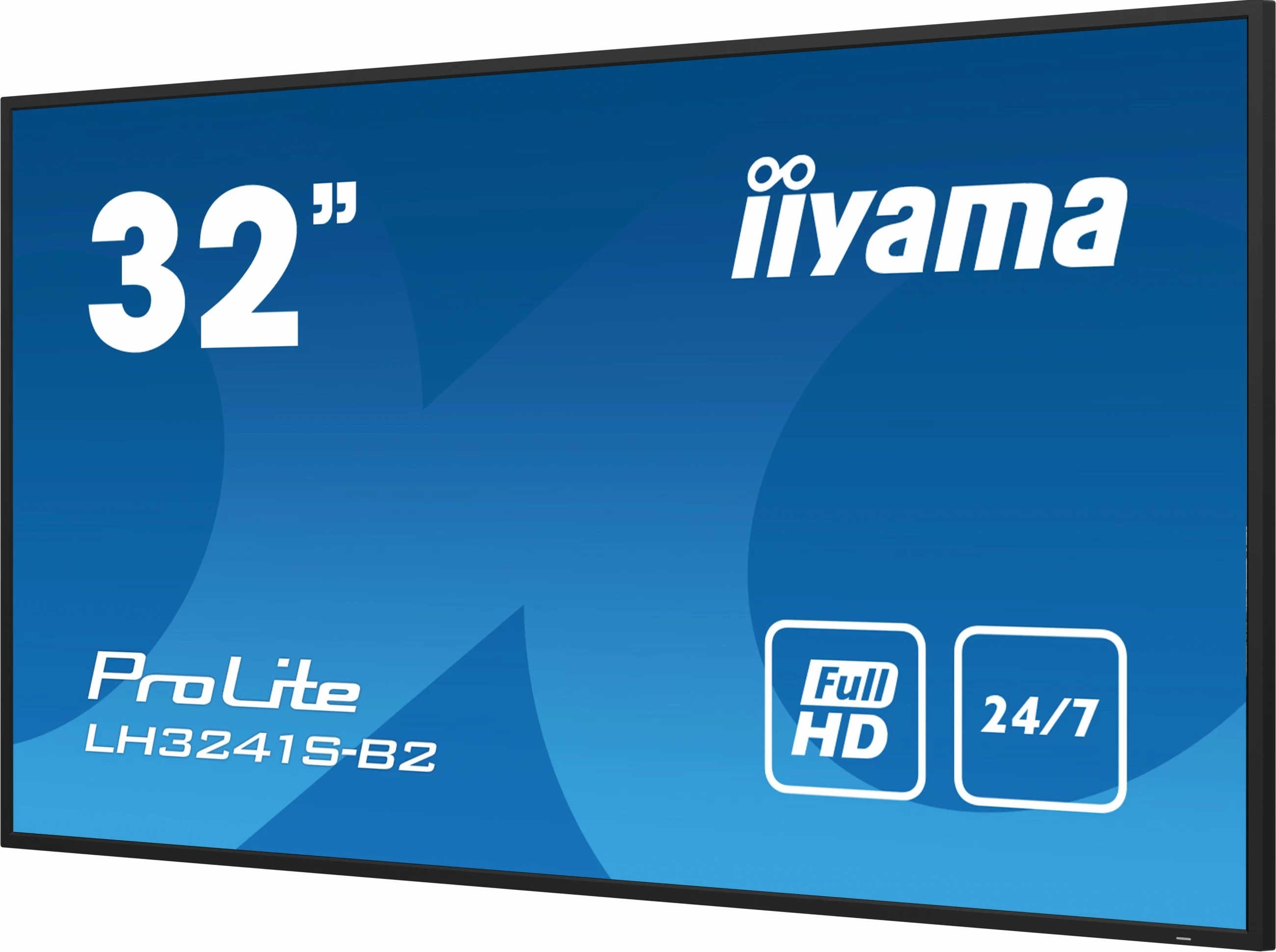 Monitor iiyama LH3241S-B2, 31.5", LED, Full HD, kiosk dizajn, e zezë