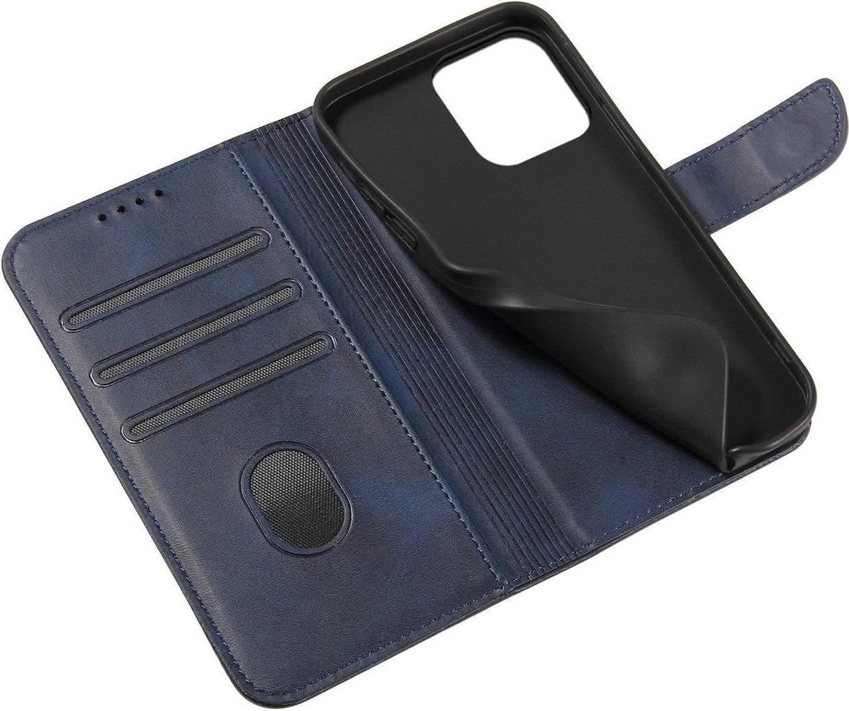 Mbështjellës magnetik me kapak për Samsung Galaxy A36 Hurtel, blu