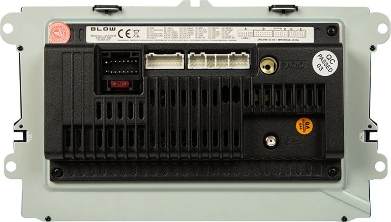 Radio veture BLOW CP02, 2DIN, 9 inç, Android 13, WiFi, GPS, CarPlay, e zezë, me kamerë kthimi