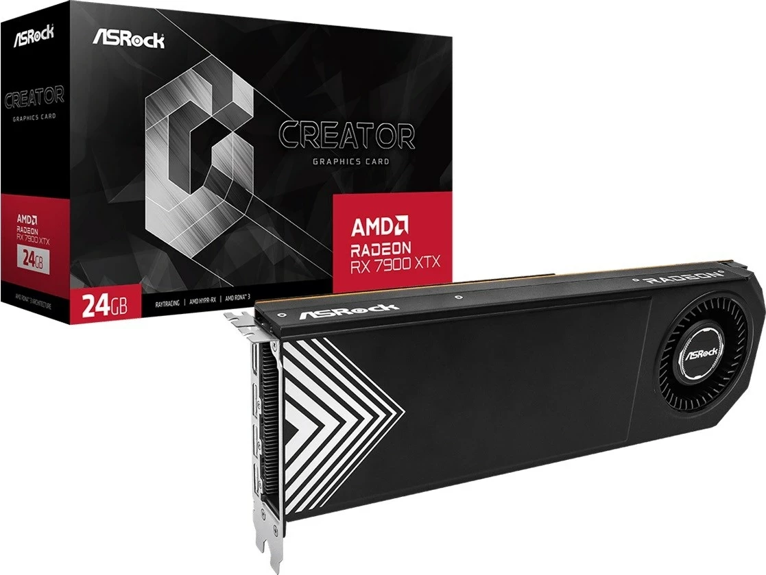 Kartelë grafike Asrock RX7900XTX PG 24GO, AMD Radeon RX 7900 XTX, 24 GB GDDR6