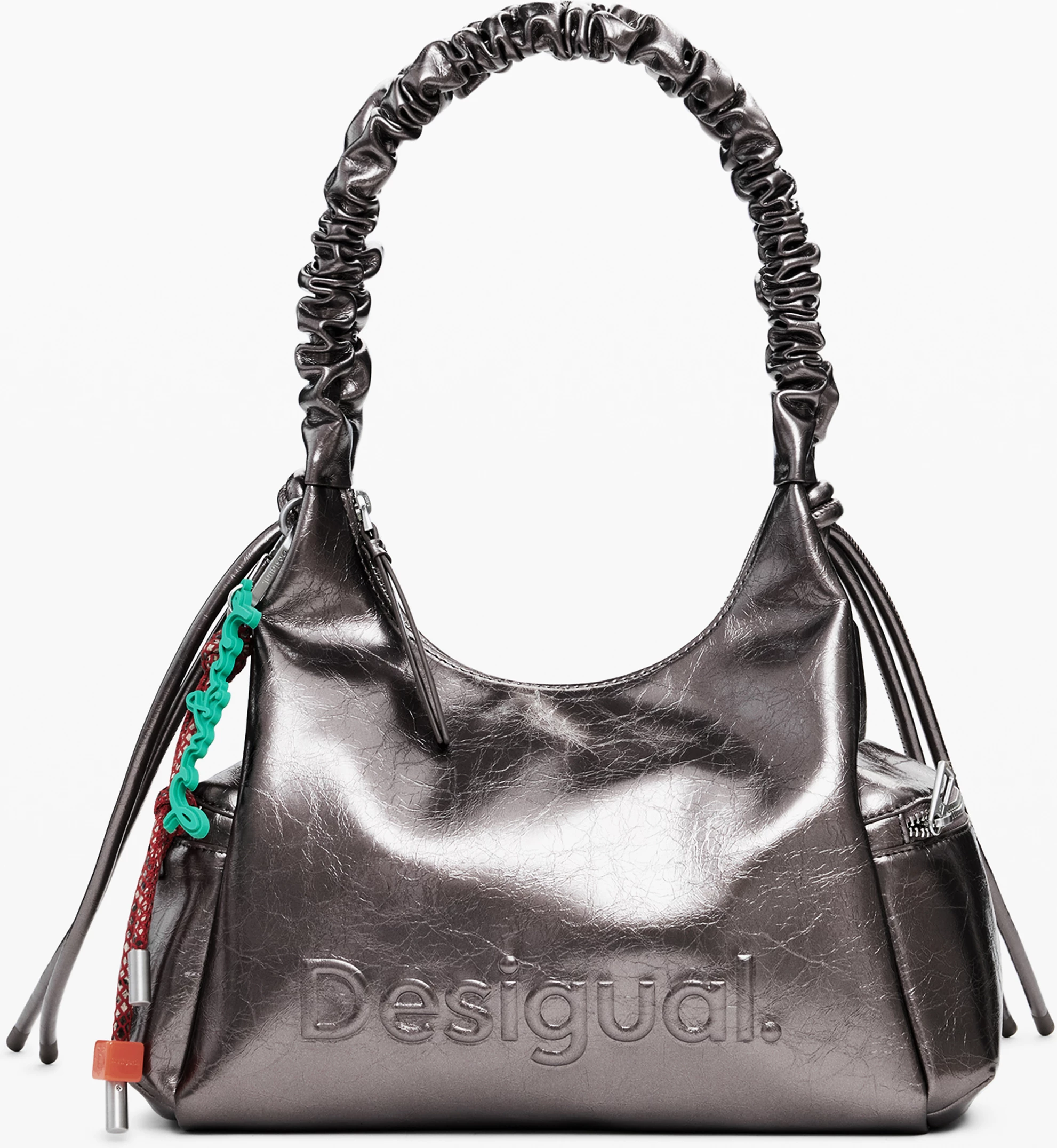 Çantë për femra DESIGUAL Montville Half Logo, bronz
