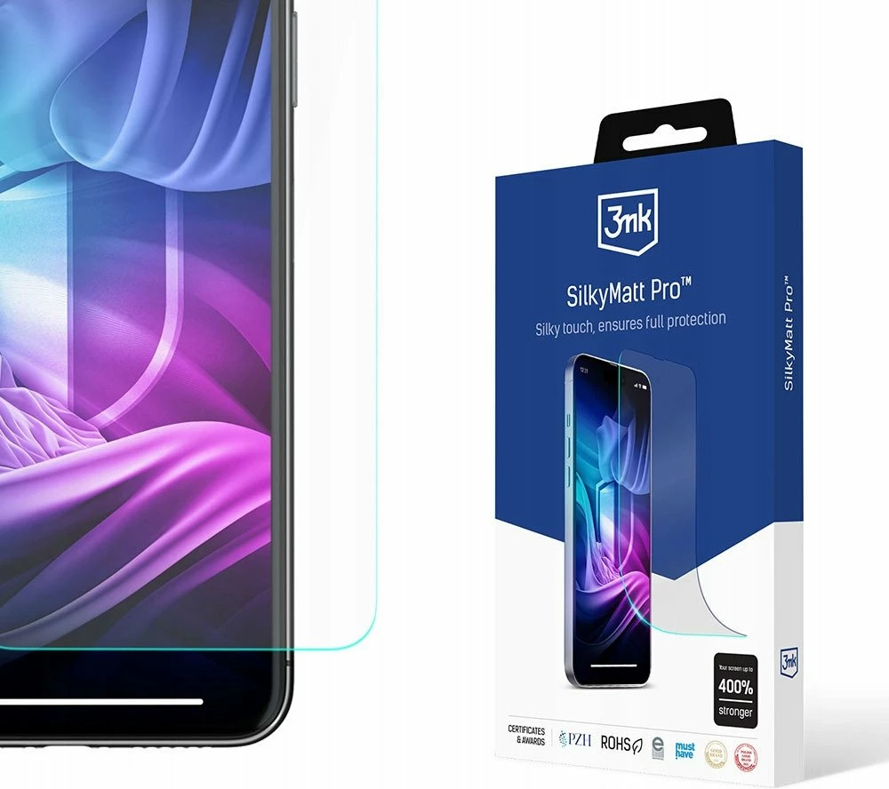 Foli mbrojtëse mat për ekran 3MK Silky Matt Pro për Samsung Galaxy S25, 0.21 mm, 1 copë