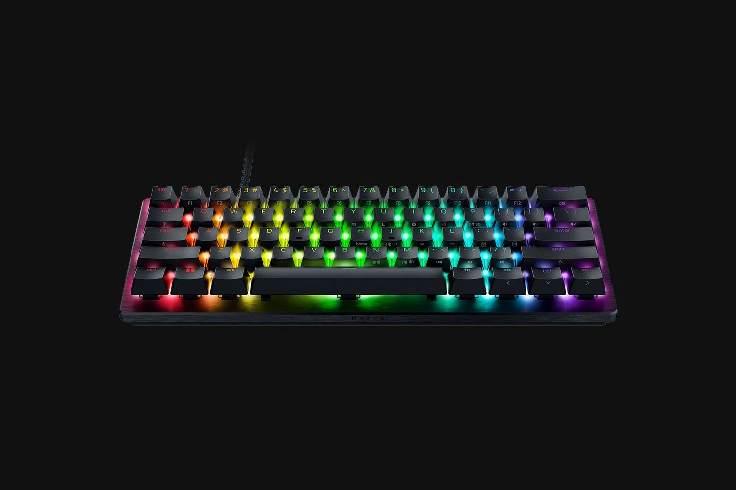 Tastierë Razer Huntsman V3 Mini, mekanike, RGB, DE
