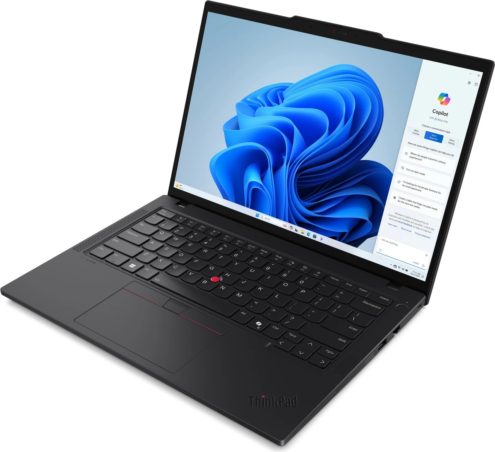 Laptop Lenovo ThinkPad T14 Gen 5, AMD Ryzen 7 PRO, 32 GB RAM, 1 TB, E zezë