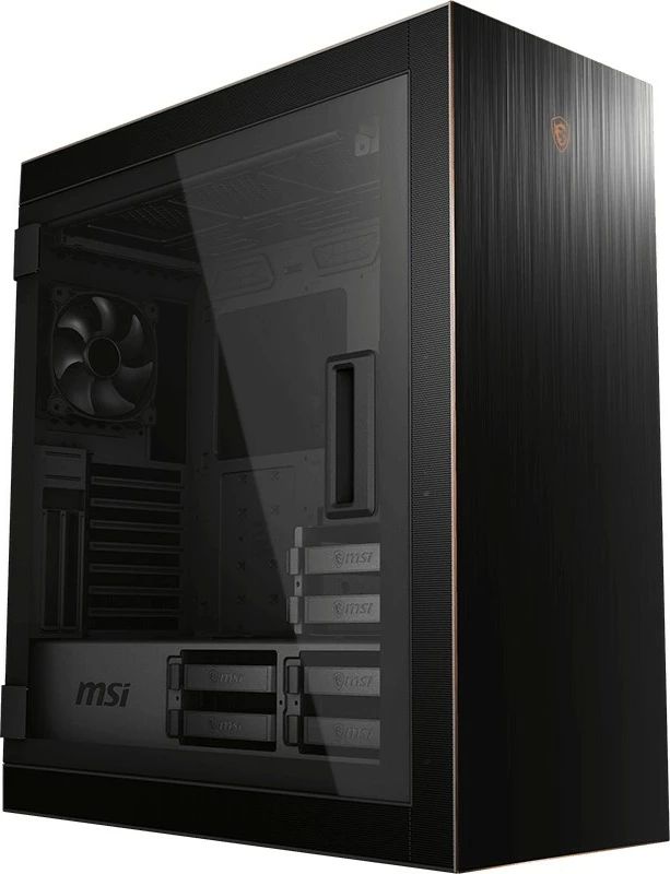 Kasë MSI MPG SEKIRA 500G, midi tower, xham, e zezë
