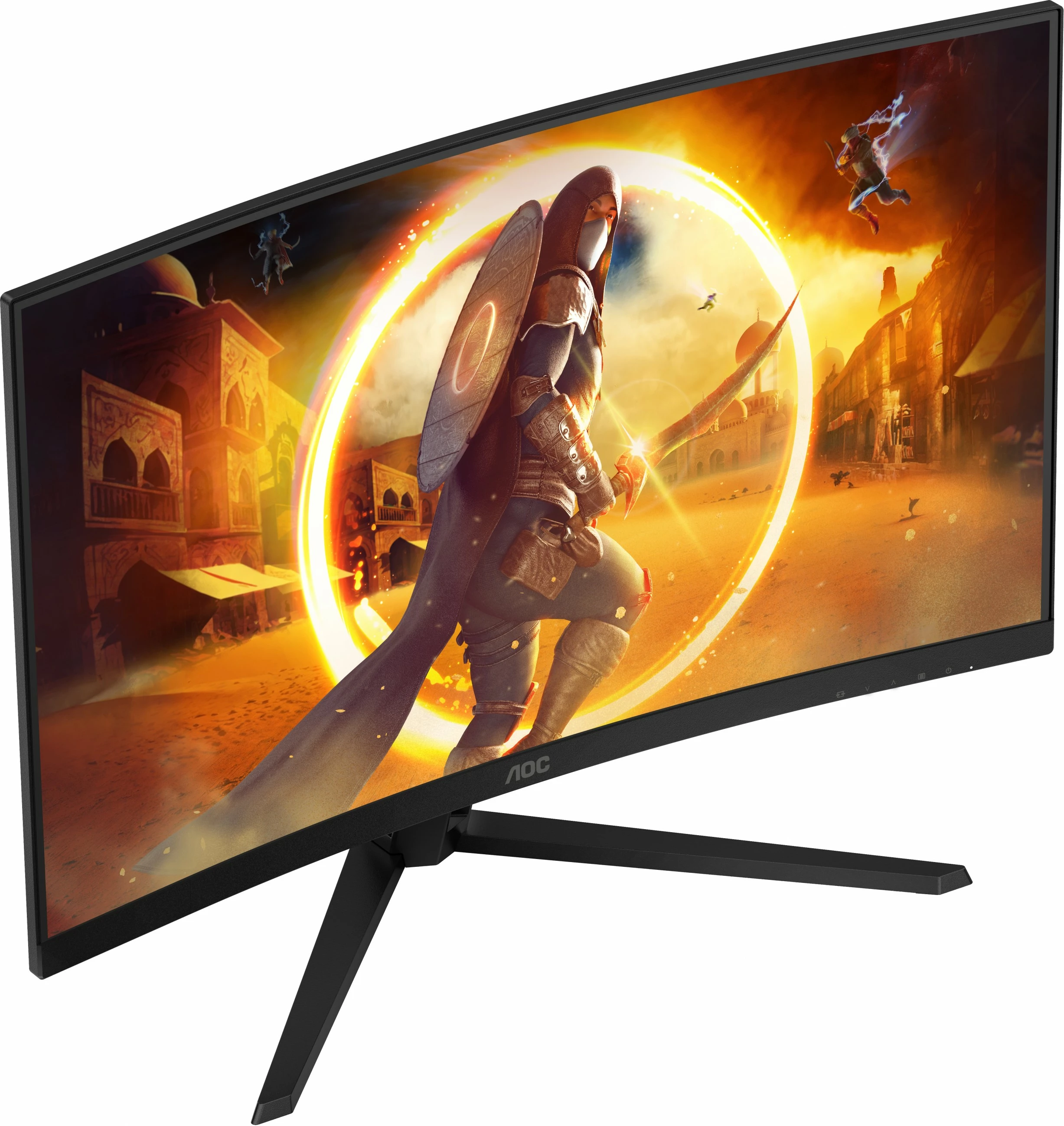 Monitor AOC G4 CQ32G4VE, 32", Quad HD, 0.5 ms, i zi, i hirtë