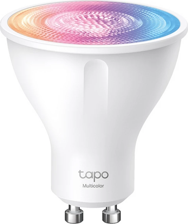 Llambë spot smart GU10, TP-Link Tapo L630, LED multicolor RGB, kontroll me aplikacion, e bardhë