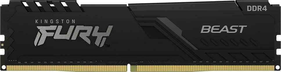 RAM Memorje Kingston FURY Beast 16 GB (2 x 8 GB) DDR4 2666 MHz, E zezë
