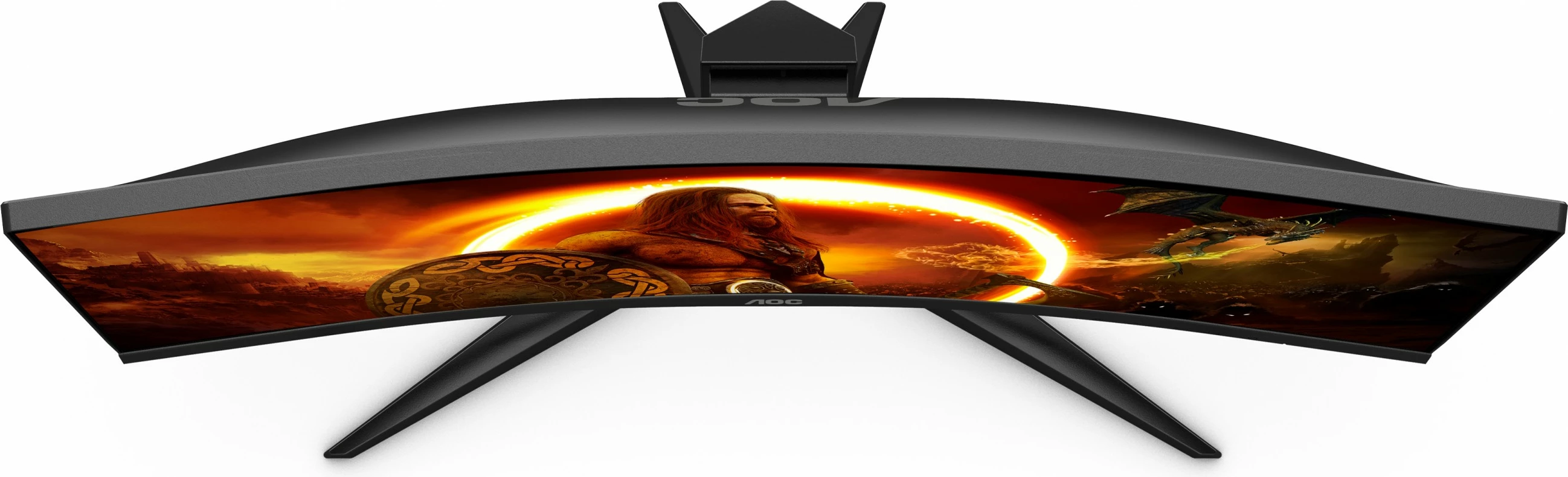 Monitor AOC G2 C27G2E/BK, 27", 1920 x 1080, 1 ms, i zi, i kuq