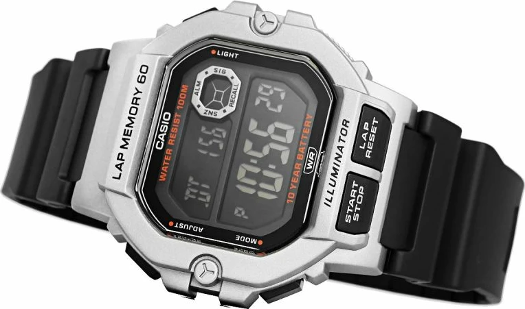 Orë dore unisex Casio, e zezë