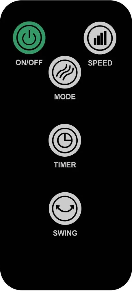 Ventilator kullë 2n1 me pastrues ajri, Elit CARBON24, 50W, filtër karboni, timer 15 orë, me telekomandë