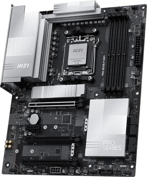 Pllakë amë MSI PRO X870E-P WIFI, Socket AM5, ATX, e zezë