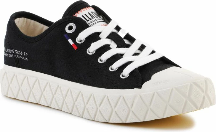 Këpucë Palladium Palla Ace Canavas për femra dhe fëmijë, të zeza