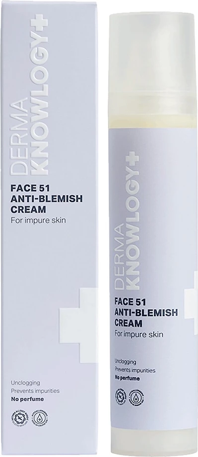 Krem kundër akneve unisex DermaKnowlogy Face 51, 50ml