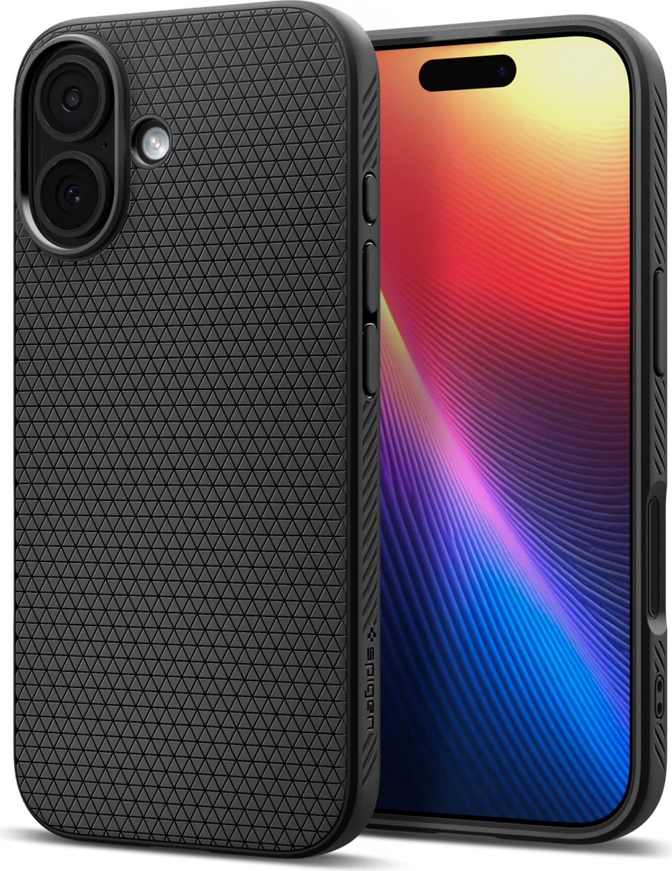 Mbështjellës Spigen Liquid Air për iPhone 17, Matte Black