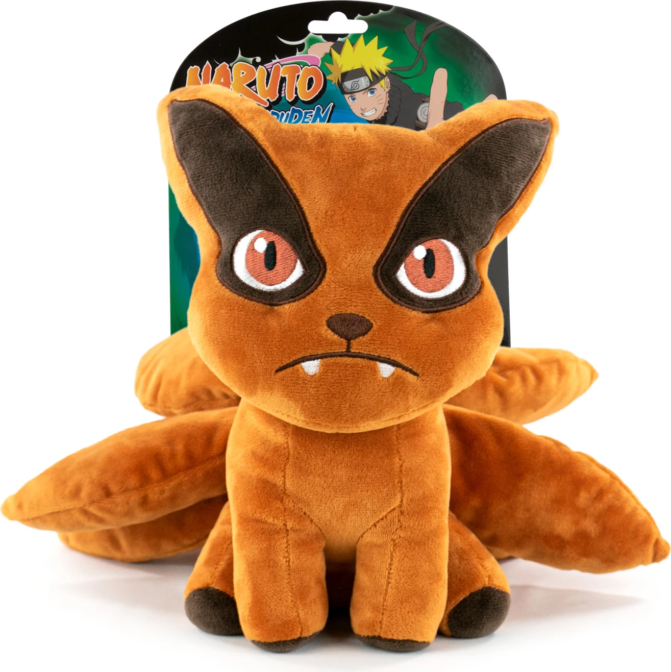 Lodër plush Barrado Naruto Kurama 18 cm, portokalli