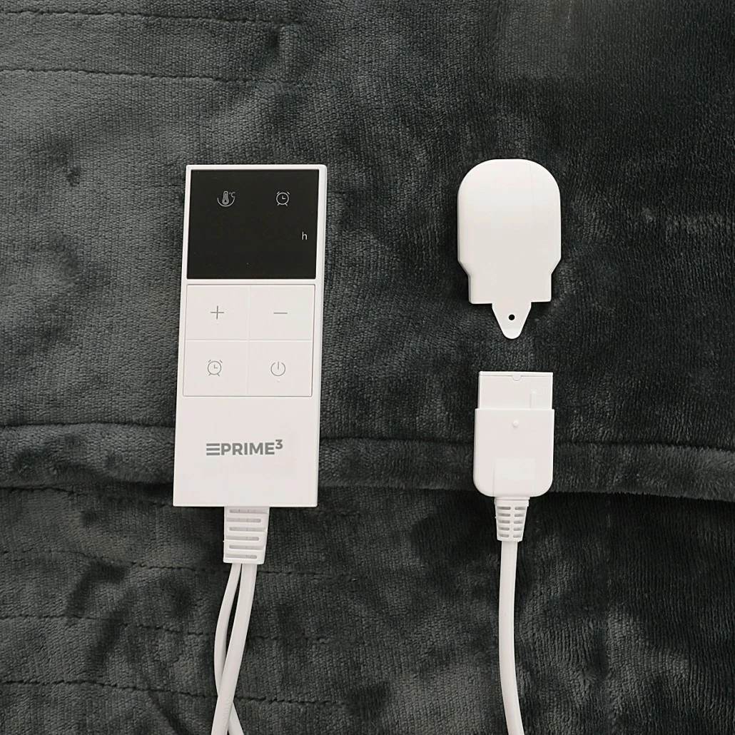 Batanije elektrike PRIME3 SHT21, 180x130 cm, 10 nivele, Timer, e zezë/e bardhë