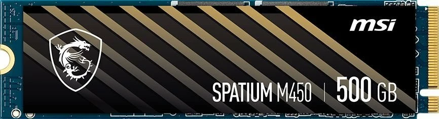 SSD MSI Spatium M450 500GB M.2 2280 PCIe Gen4 NVMe e zezë