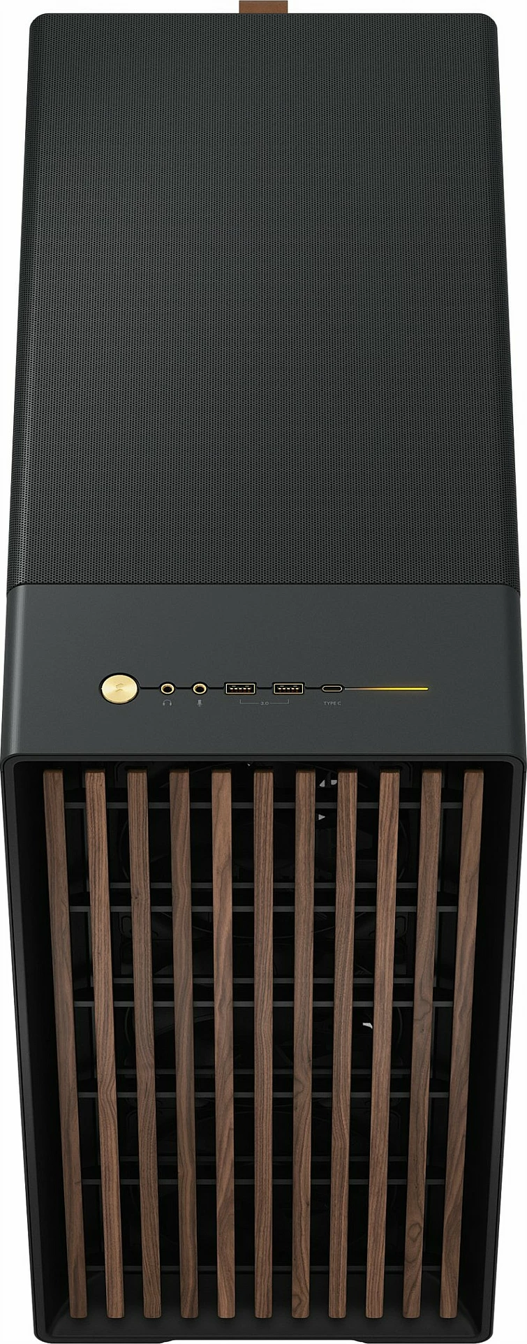 Kasë Fractal Design FD-C-NOR1X-02, Midi Tower, ATX, EATX, micro ATX, Micro-ITX, e zezë, qymyr