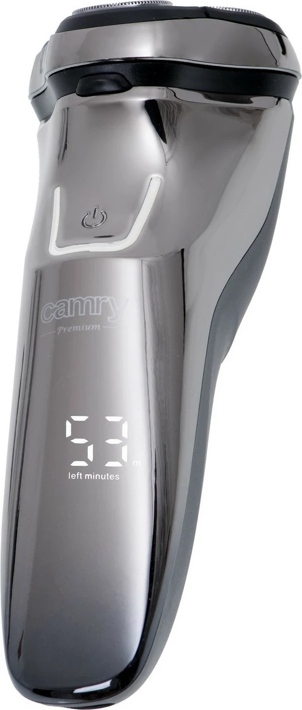 Makinë rroje Camry CR 2925, wireless dhe me kabllo, ekran LCD, IPX6, argjendtë