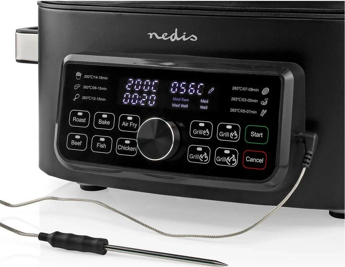 Frytkownicë Nedis KAAFG600BK, 6L, e zezë