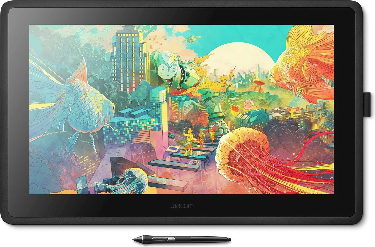 Tabletë grafike Wacom CINTIQ 22, 21.5 inç, Full HD, 8192 nivele presioni, e zezë