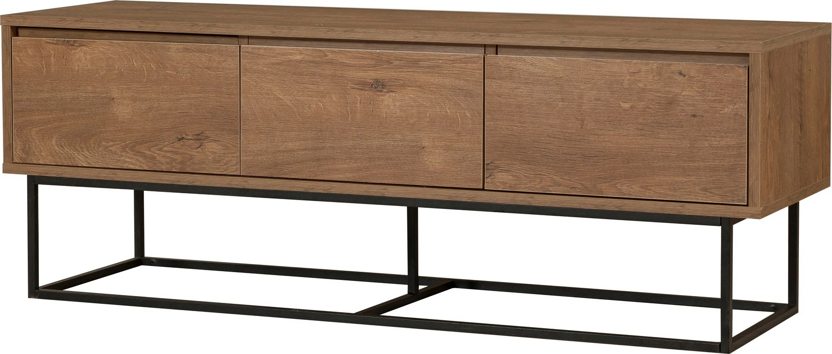 Set mobiljesh për dhomë dite Skye Decor, Laxus Takım 16, ngjyrë arrë dhe e zezë