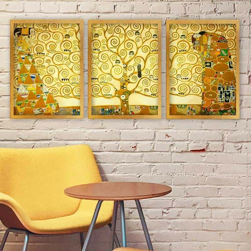 Pikturë dekorative me kornizë (3 copë), Wallity, 3AC_UN6161113_5575