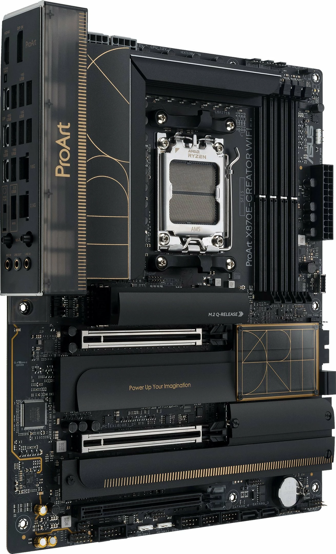 Pllakë amë Asus ProArt X870E-CREATOR WIFI, ATX, DDR5, Wi‑Fi 7, Bluetooth 5.4