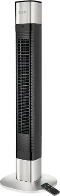 Ventilator kullë UNOLD Edel, LED display, 3 shpejtësi, timer 8 orë, i zi/çelik