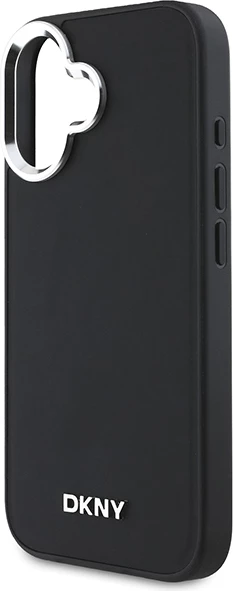 Mbështjellës DKNY për iPhone 16, MagSafe, i zi