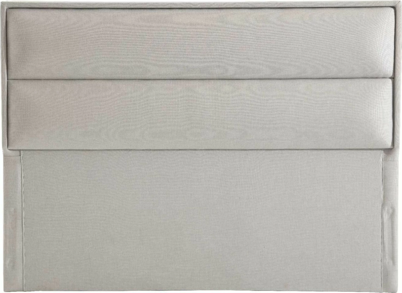 Baze dhe shpinore krevati dopio, ngjyrë gri, Skye Decor, 140x200cm