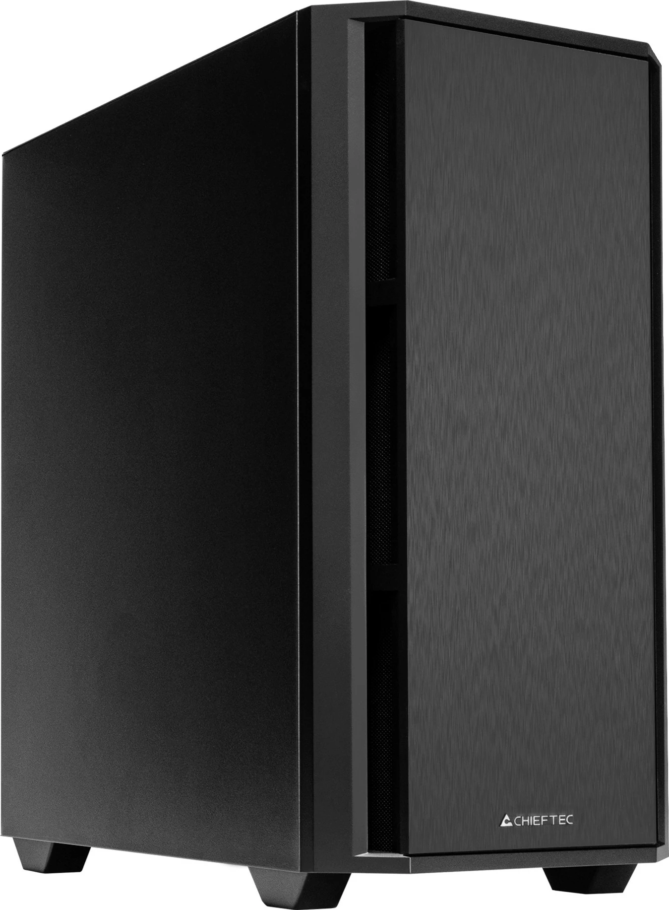 Kasë Chieftec AZ-01B-OP, Mini Tower, PC, micro ATX, Mini-ITX, uATX, e zezë