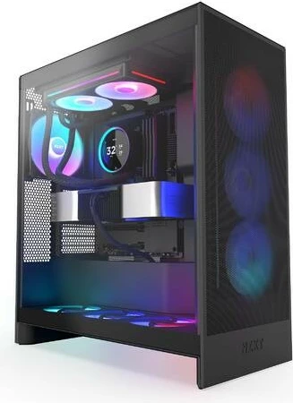 Ftohës uji NZXT Kraken Elite 280 RGB V2 LCD, 2x14cm, ekran IPS, për CPU, i zi