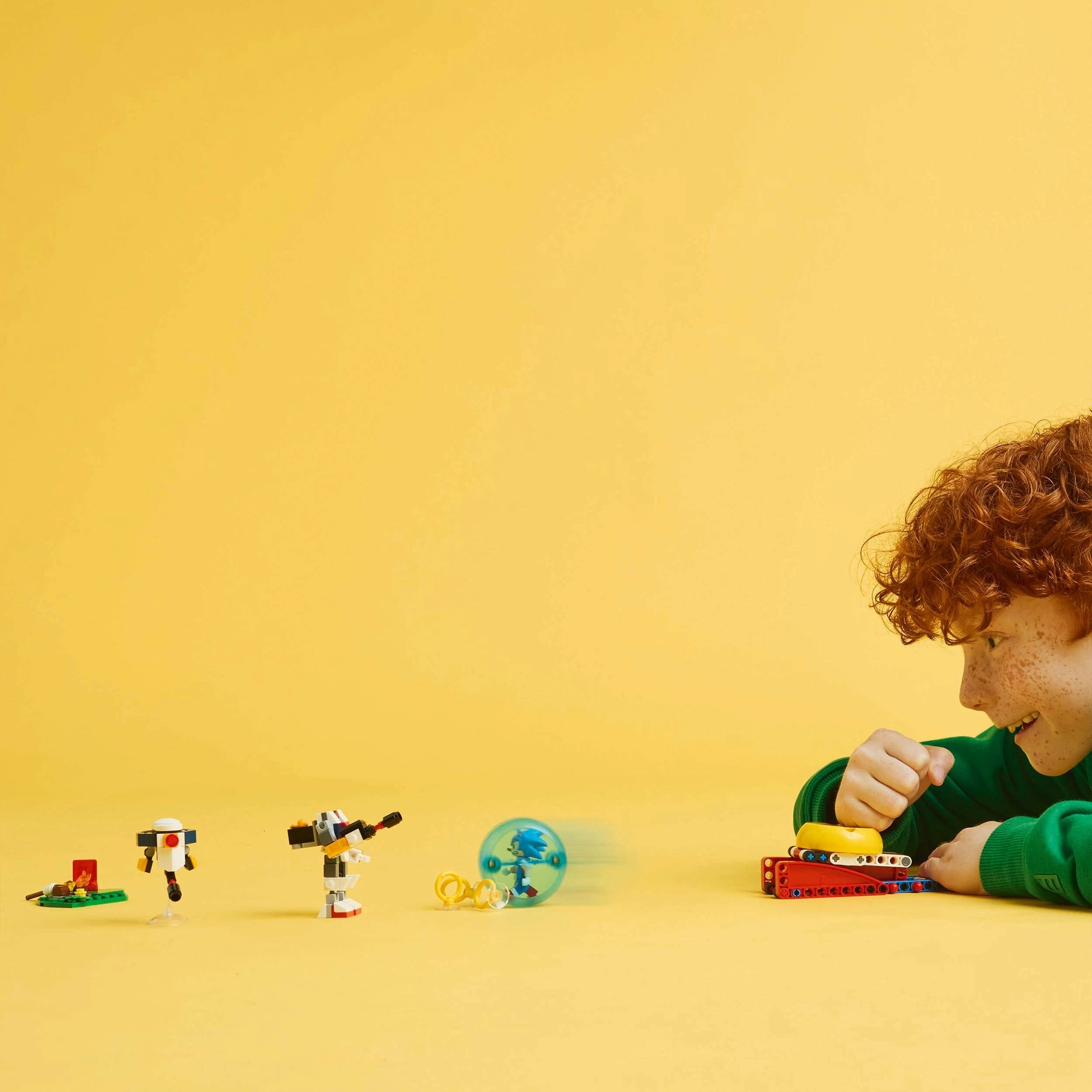 Set LEGO Sonic the Hedgehog 77001 Sonic dhe beteja në kamp, 177 copë, 7+