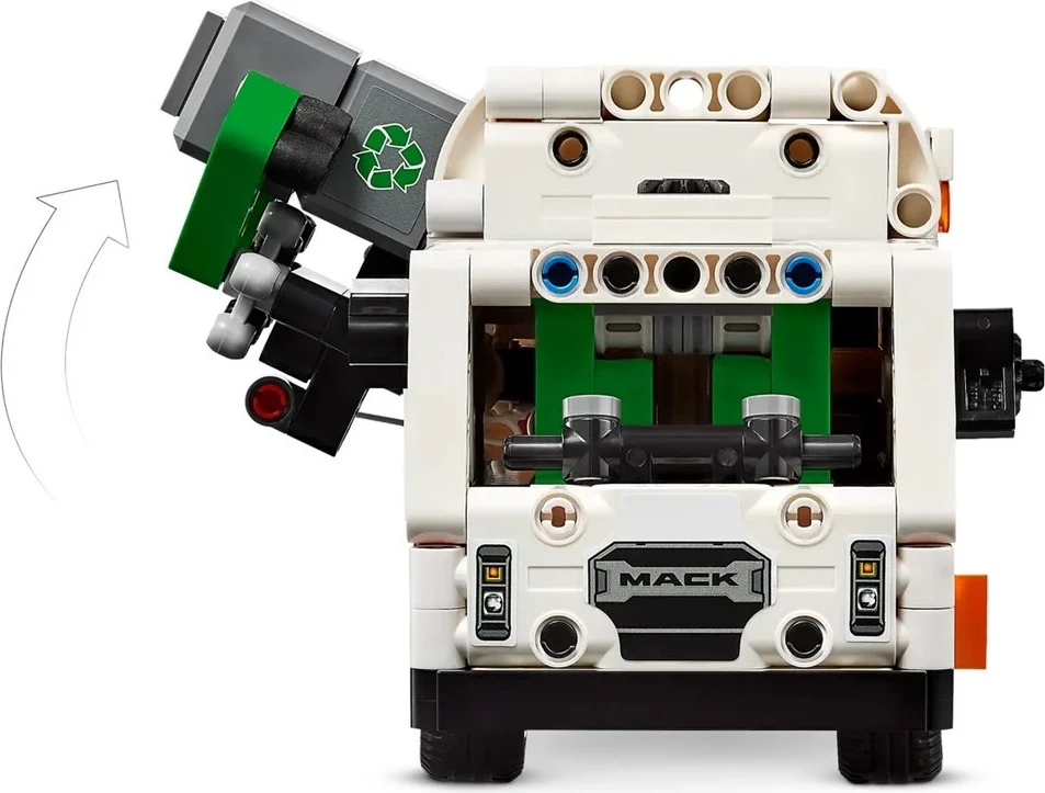 Set Lego Technic 42167 MACK LR Electric Garbage Truck