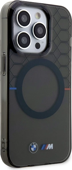 Mbështjellës BMW Pattern MagSafe për iPhone 13 Pro Max, Gri