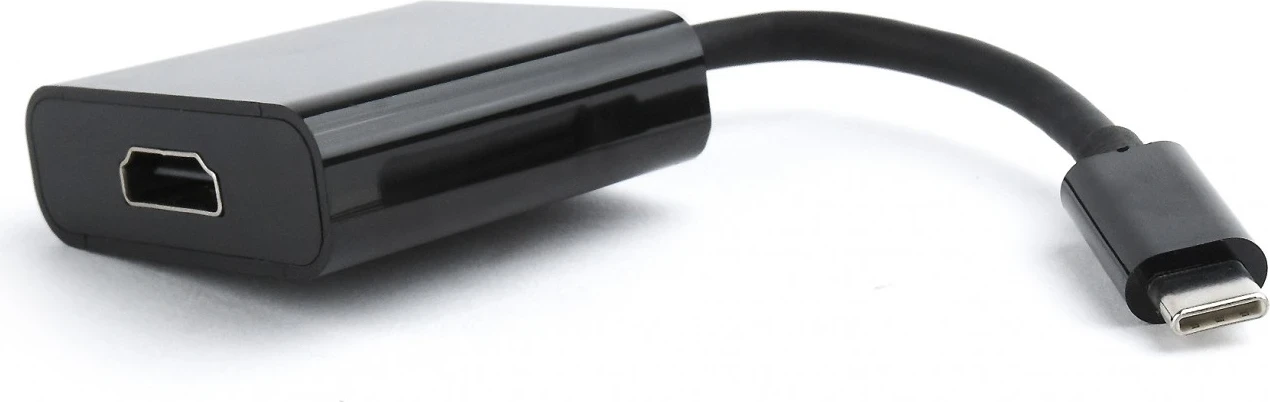 Konvertues USB-C në HDMI Gembird, i zi