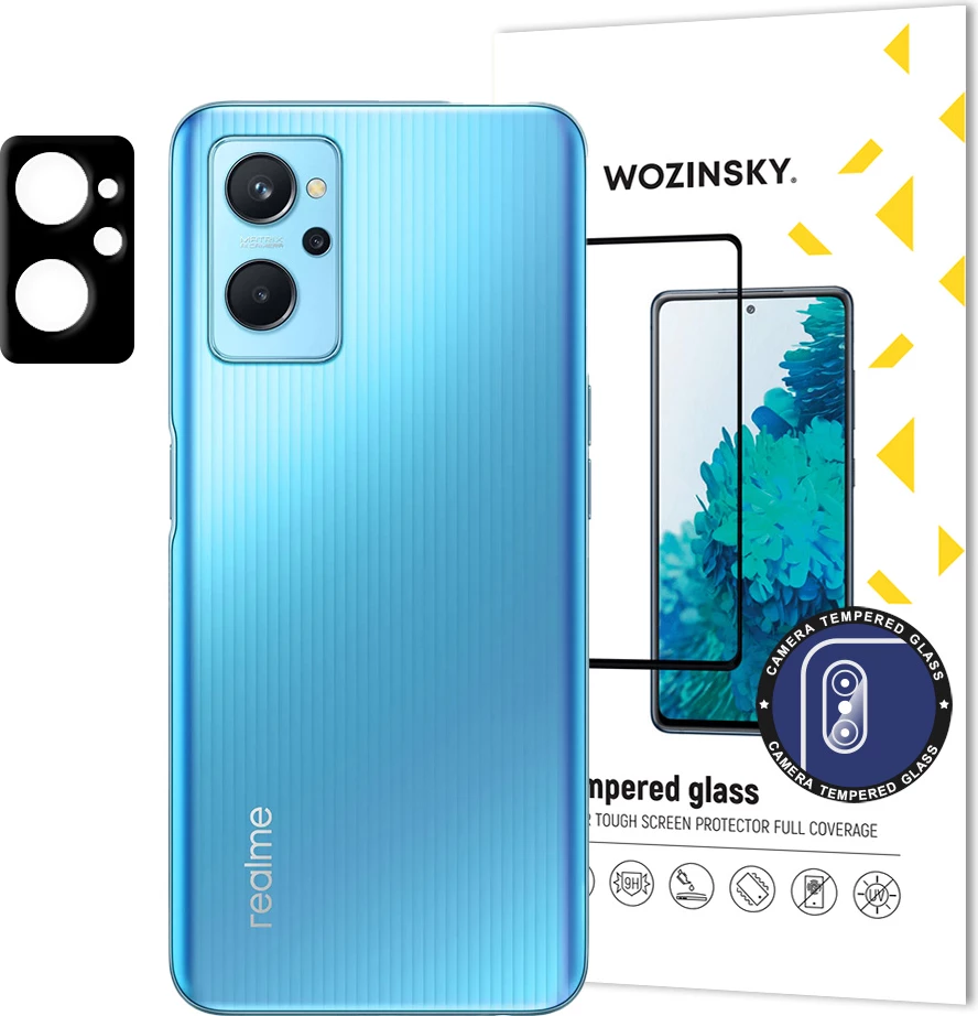 Xham mbrojtës kamerë Wozinsky për Realme 9i, 9H, i tejdukshëm