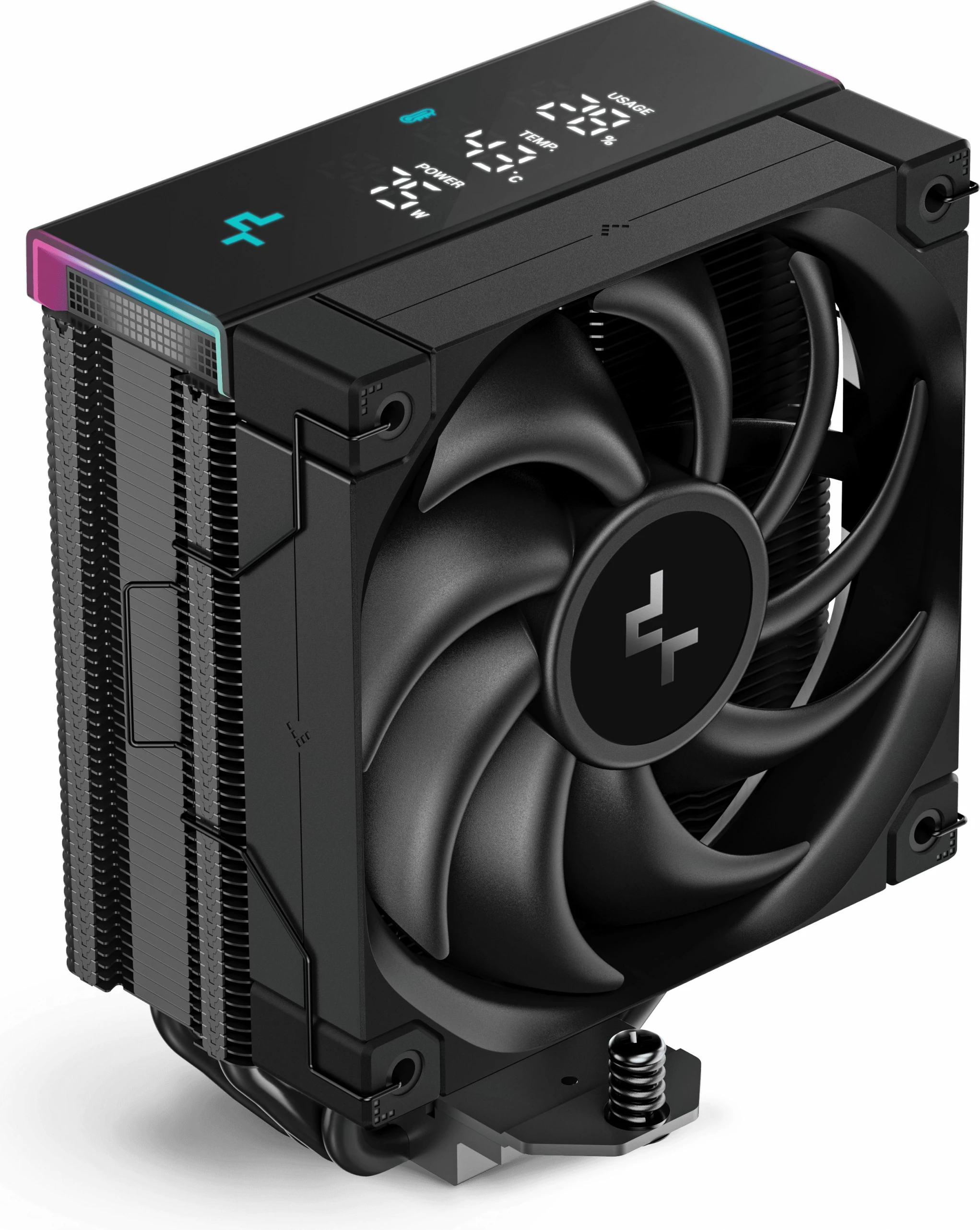 Ftohës ajri Deepcool AK400 Digital Pro, LED, 1x12cm, i zi