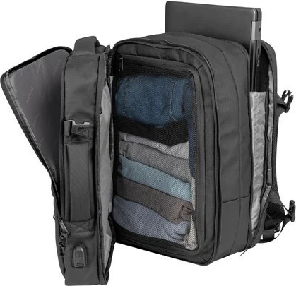 Shpinore Natec Camel Pro, 17.3 inç, 3 ndarje, e zezë