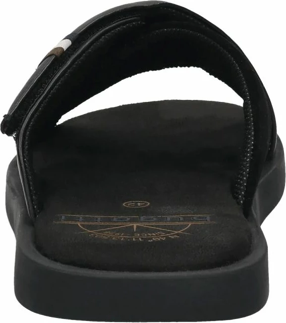 Flip-flopa për meshkuj Bugatti, të zeza