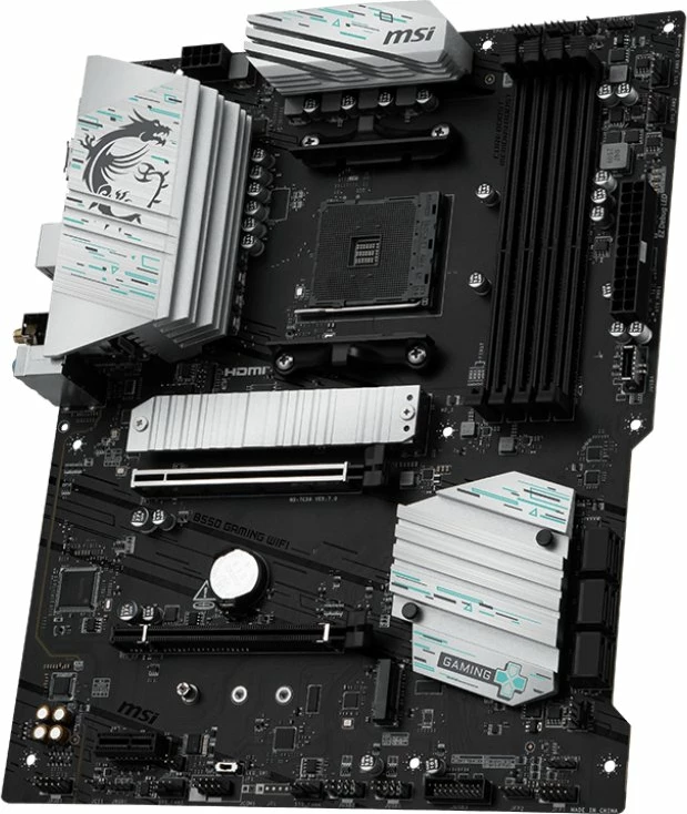 Pllakë amë MSI B550 Gaming WiFi, ATX, Socket AM4, DDR4 128GB, PCIe 4.0