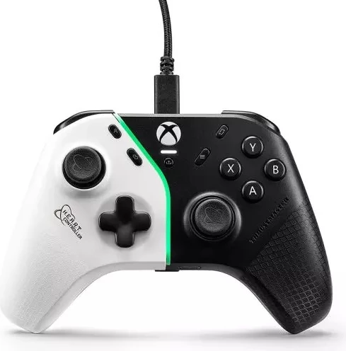 Kontroller lojrash Thrustmaster H.E.A.R.T. Controller, Hall Effect anti-drift, mekanik, me kabllo, Xbox Series X|S/Xbox One/Windows 10/11, bardhë/zi